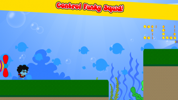 Funky Squid Goes Running - android_tablet6