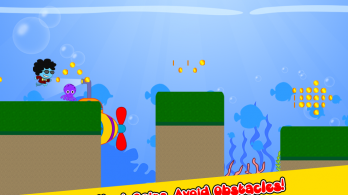 Funky Squid Goes Running - android_tablet6