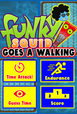 Funky Squid Goes A Walking - android_tablet6