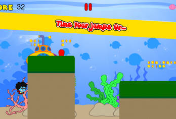 Funky Squid Goes Running - android_phone5