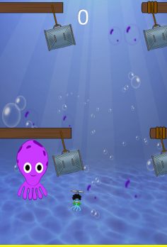 Funky Squid Copter Quest - android_phone5