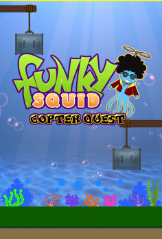 Funky Squid Copter Quest - android_phone5